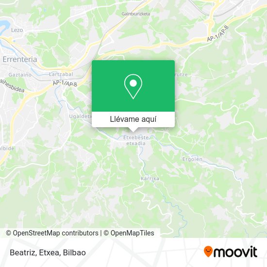 Mapa Beatriz, Etxea