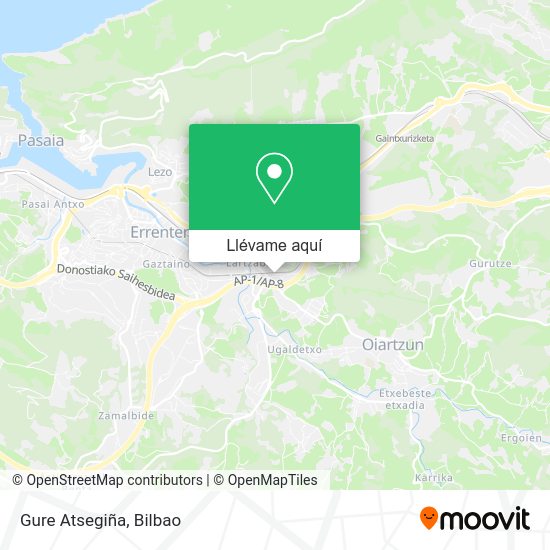 Mapa Gure Atsegiña