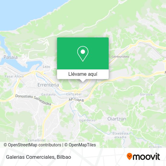 Mapa Galerias Comerciales