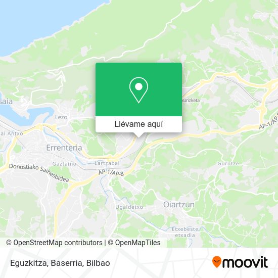 Mapa Eguzkitza, Baserria