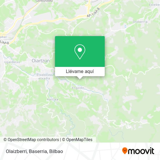 Mapa Olaizberri, Baserria