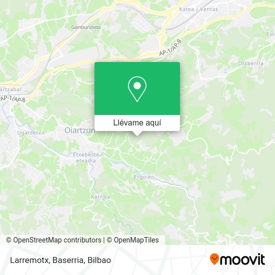 Mapa Larremotx, Baserria