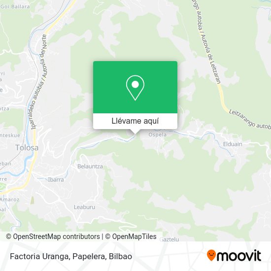Mapa Factoria Uranga, Papelera