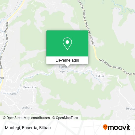 Mapa Muntegi, Baserria