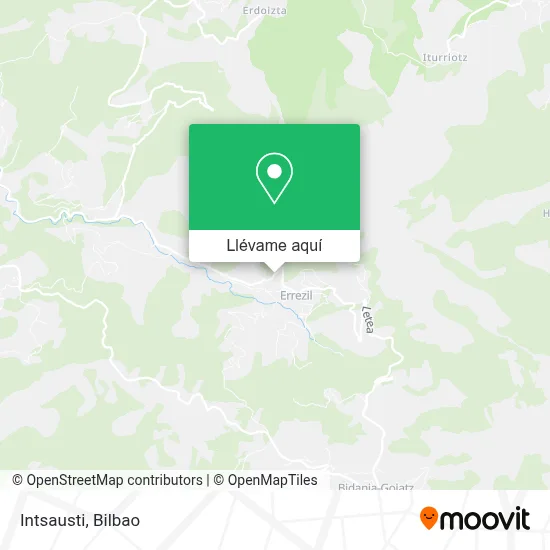 Mapa Intsausti