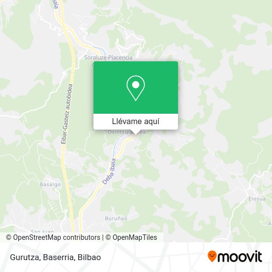 Mapa Gurutza, Baserria