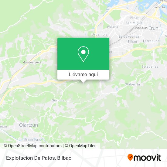 Mapa Explotacion De Patos