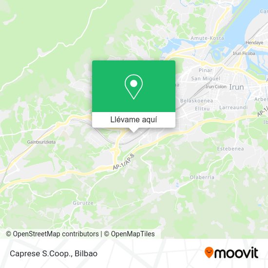 Mapa Caprese S.Coop.