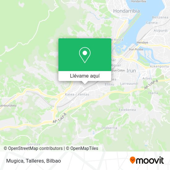 Mapa Mugica, Talleres