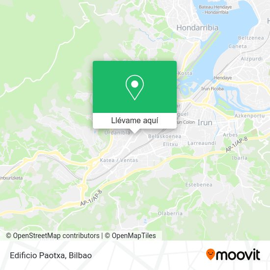 Mapa Edificio Paotxa