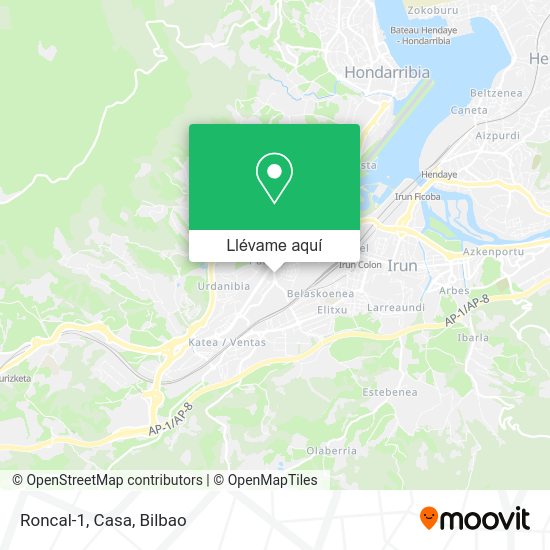 Mapa Roncal-1, Casa