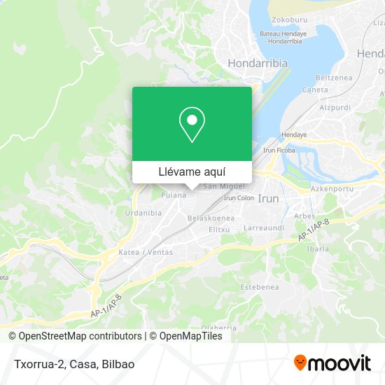 Mapa Txorrua-2, Casa