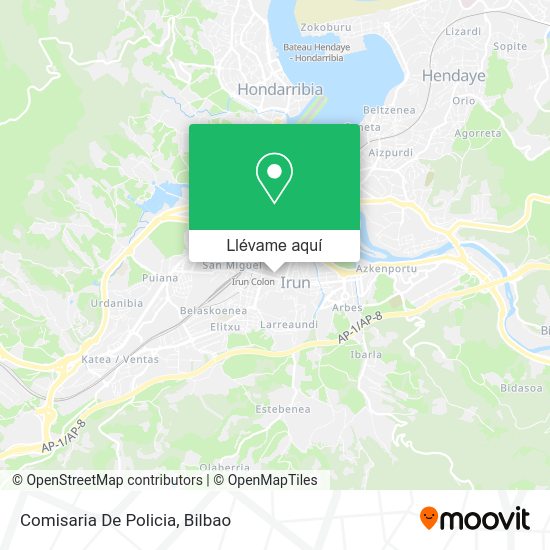 Mapa Comisaria De Policia