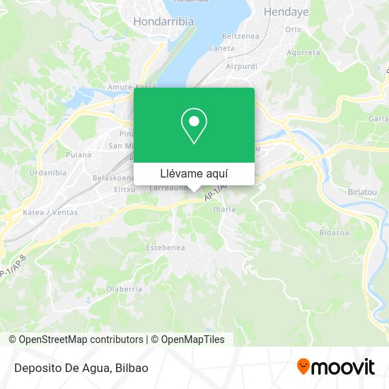 Mapa Deposito De Agua