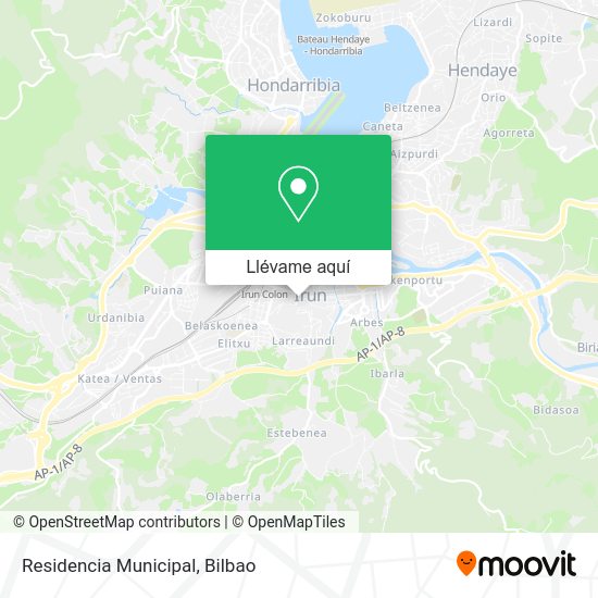 Mapa Residencia Municipal