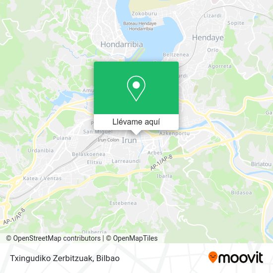 Mapa Txingudiko Zerbitzuak