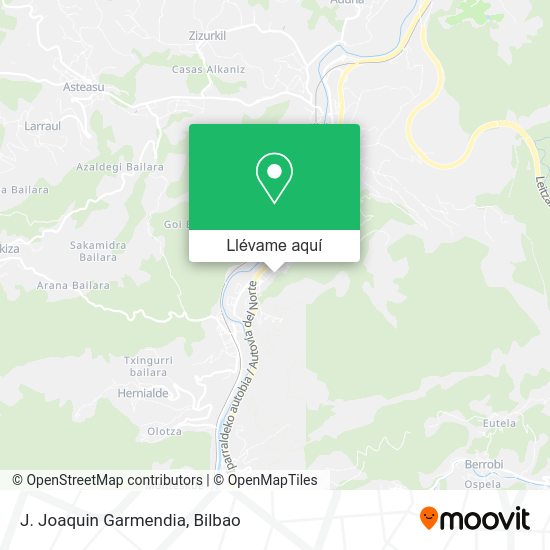 Mapa J. Joaquin Garmendia