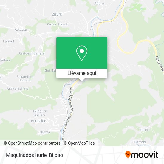 Mapa Maquinados Iturle