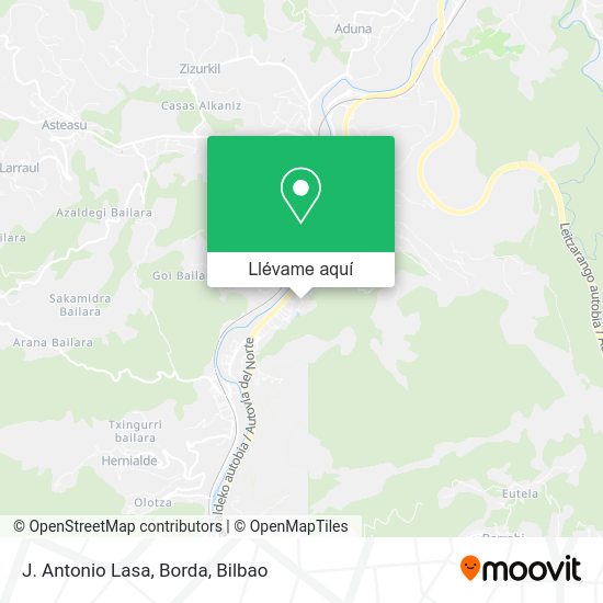 Mapa J. Antonio Lasa, Borda