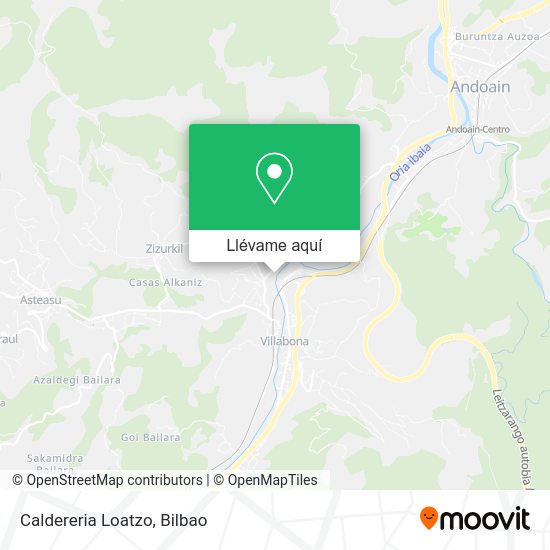 Mapa Caldereria Loatzo