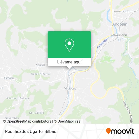 Mapa Rectificados Ugarte