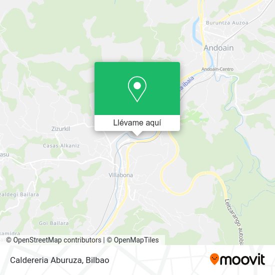 Mapa Caldereria Aburuza