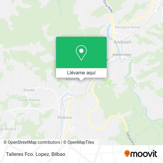 Mapa Talleres Fco. Lopez