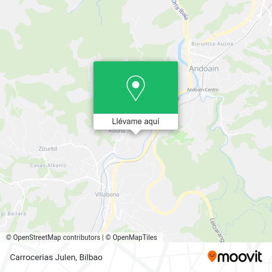 Mapa Carrocerias Julen