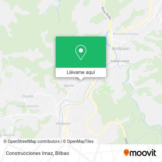 Mapa Construcciones Imaz