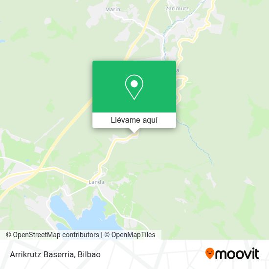Mapa Arrikrutz Baserria