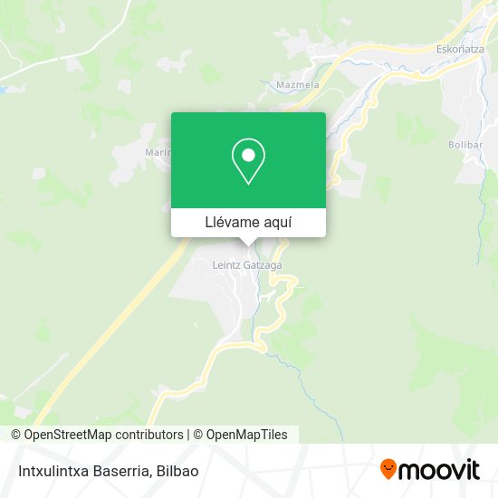 Mapa Intxulintxa Baserria