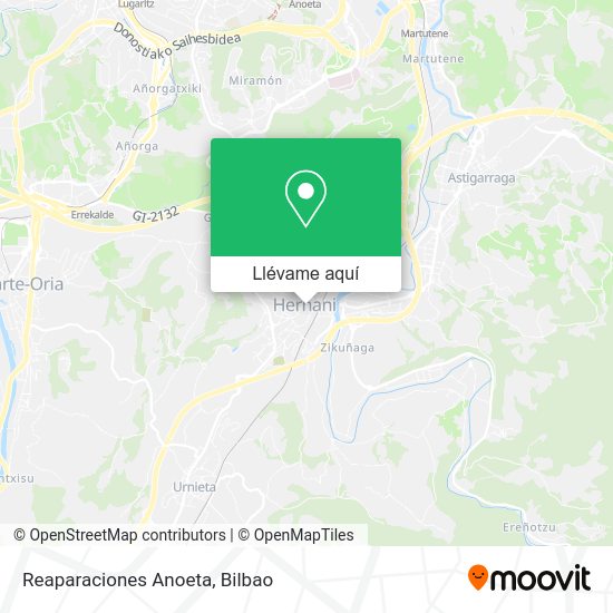 Mapa Reaparaciones Anoeta