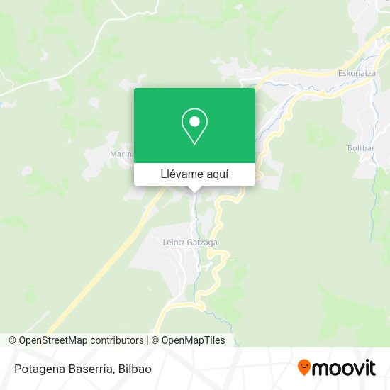 Mapa Potagena Baserria