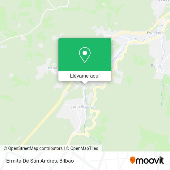 Mapa Ermita De San Andres
