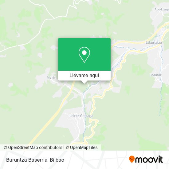 Mapa Buruntza Baserria