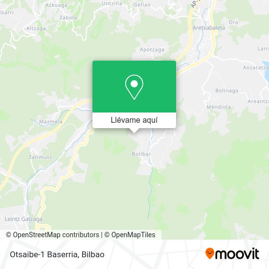 Mapa Otsaibe-1 Baserria