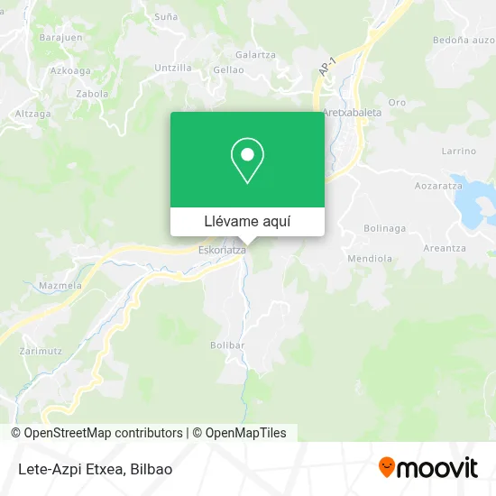 Mapa Lete-Azpi Etxea