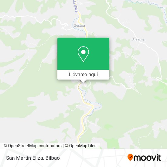 Mapa San Martin Eliza