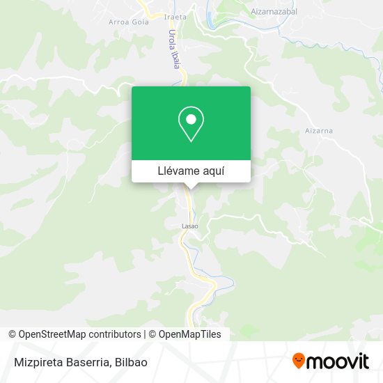 Mapa Mizpireta Baserria