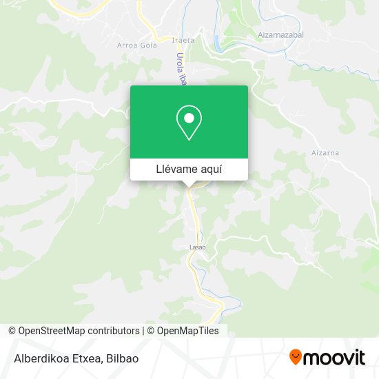 Mapa Alberdikoa Etxea