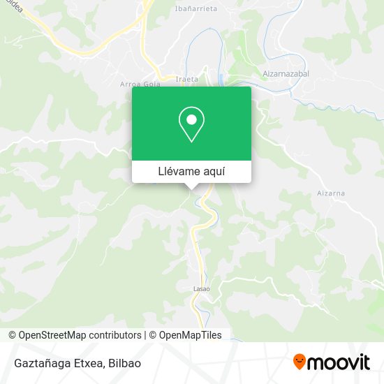 Mapa Gaztañaga Etxea