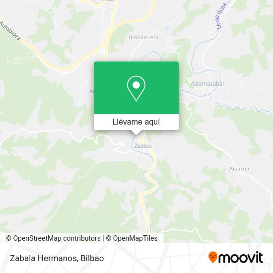 Mapa Zabala Hermanos