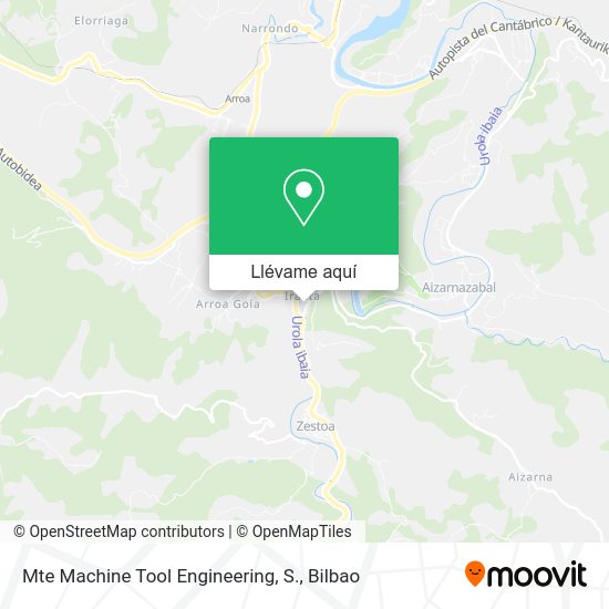 Mapa Mte Machine Tool Engineering, S.