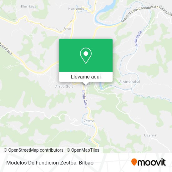Mapa Modelos De Fundicion Zestoa