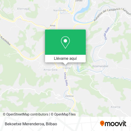 Mapa Bekoetxe Merenderoa