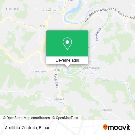 Mapa Amilibia, Zentrala