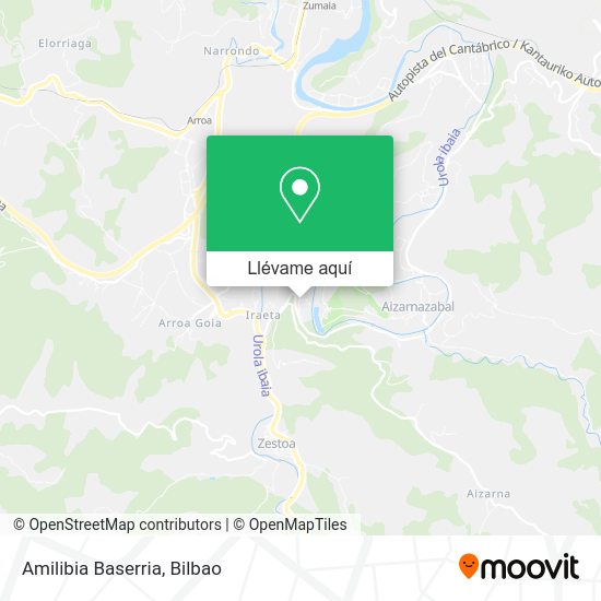 Mapa Amilibia Baserria