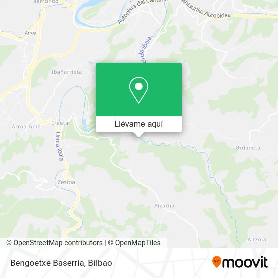 Mapa Bengoetxe Baserria