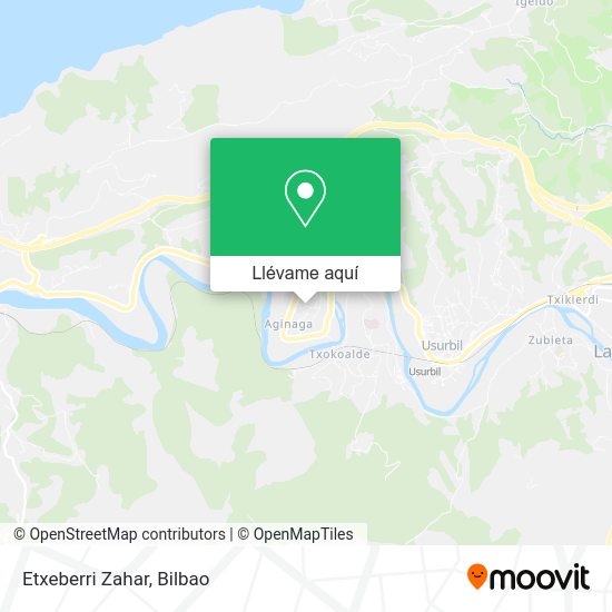 Mapa Etxeberri Zahar