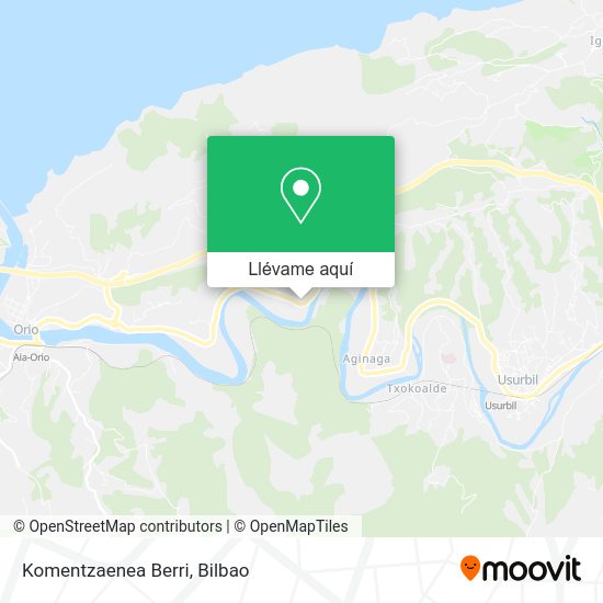 Mapa Komentzaenea Berri
